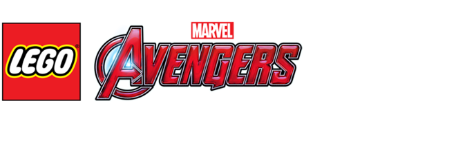 Logo of the video game LEGO Marvel Avengers
